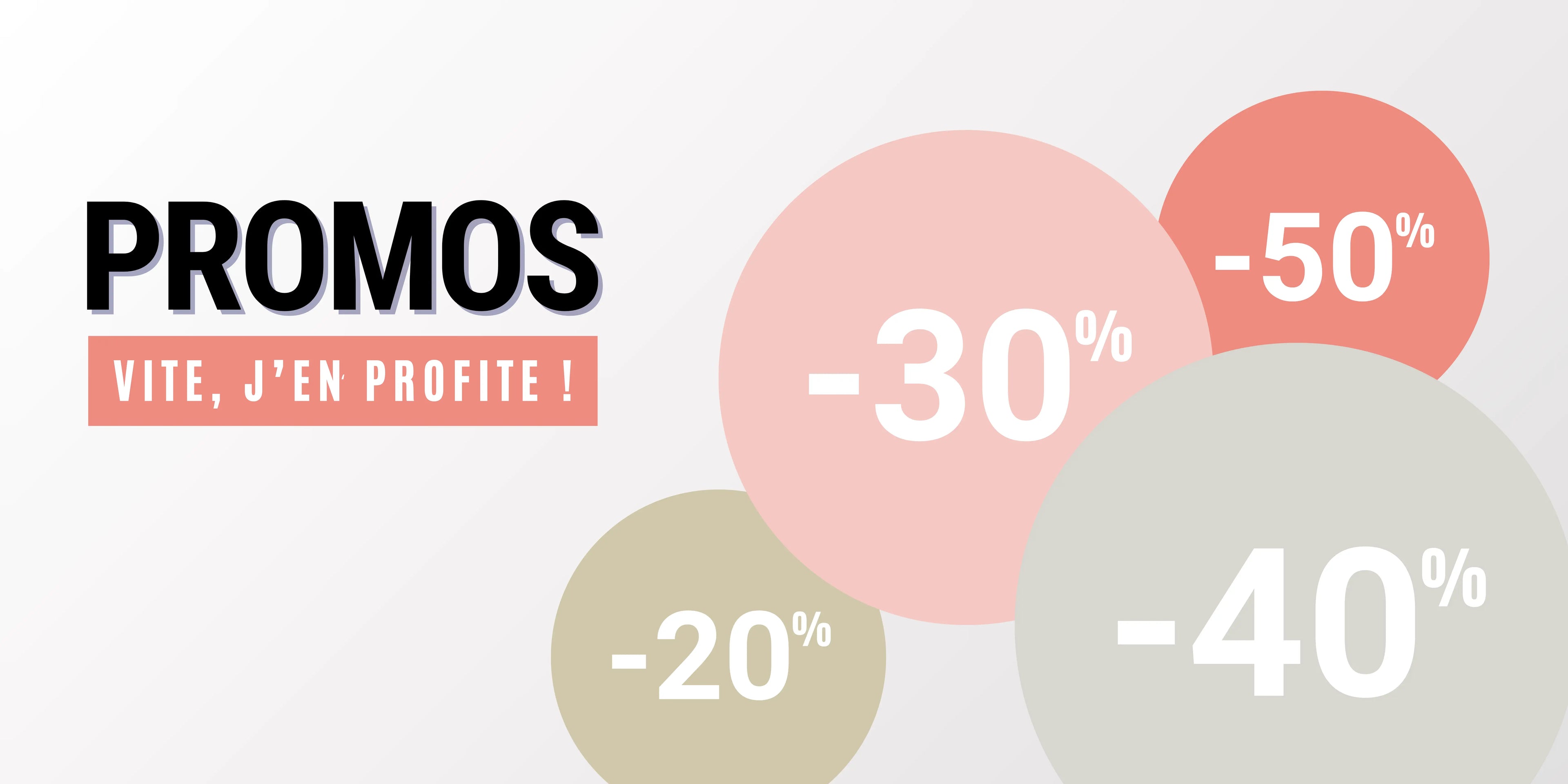 Bannière de vente promotionnelle