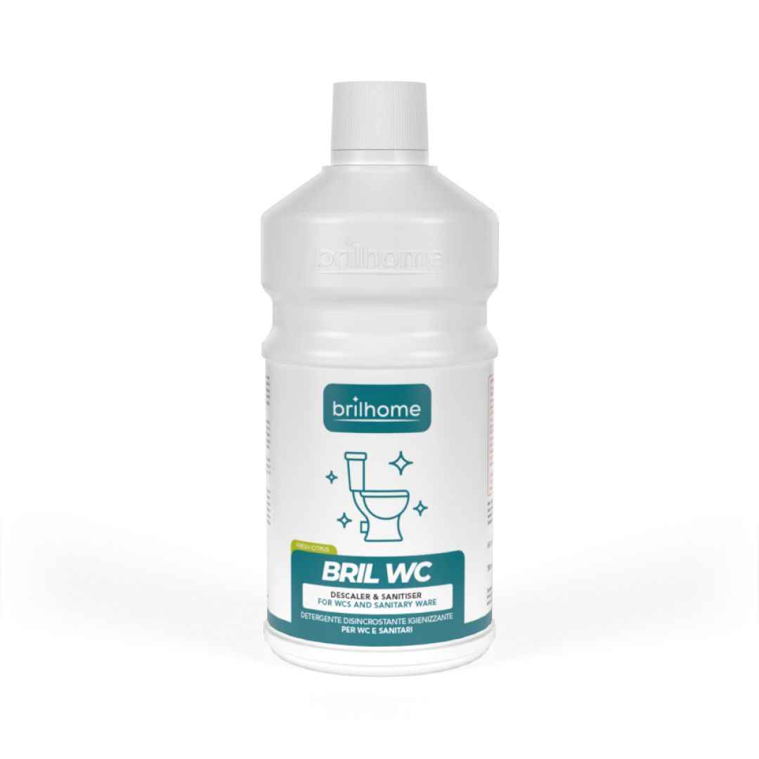 BRIL WC - Détergent détartrant concentré à action blanchissante | 750 ml - agrumes frais